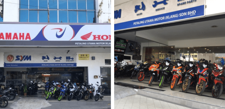 Kedai Petaling Utama Motor Klang, Jalan Kapar