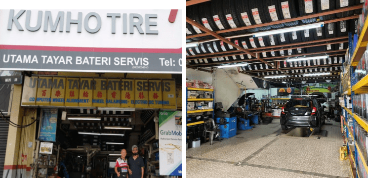 Kedai Utama Tayar Bateri Servis, Damansara Utama, Petaling Jaya