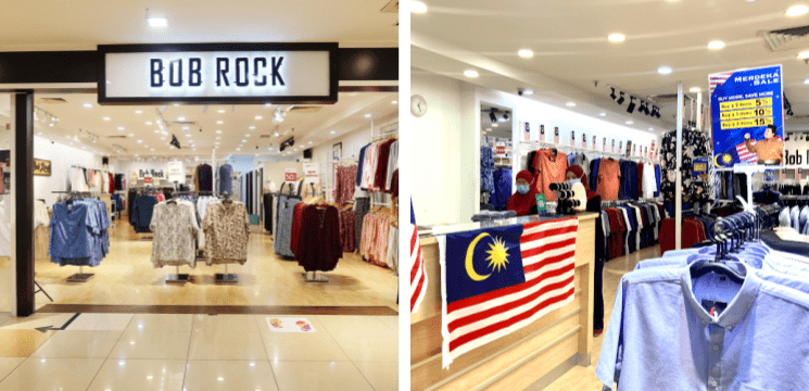 Bob Rock Clothing, Plaza Shah Alam