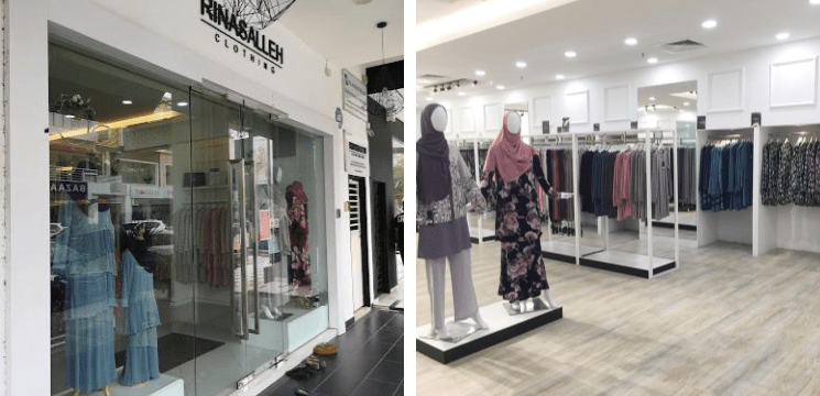 Butik Rina Salleh Clothing (Shah Alam), Seksyen 7