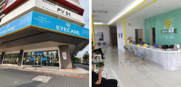 Pusat Pakar Mata EYECARE Specialist Eye Center, Setapak 