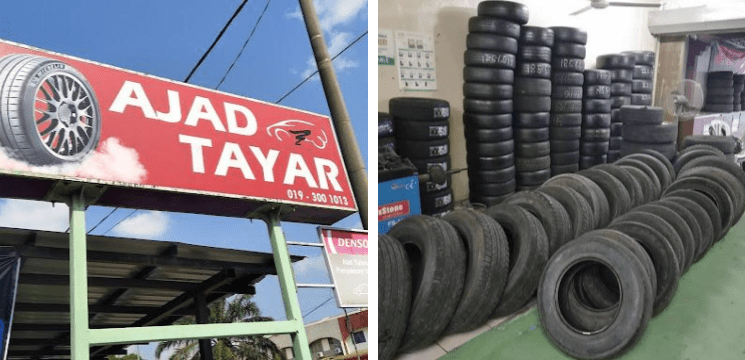 Kedai Ajad Tayar Klang, Kampung Jawa