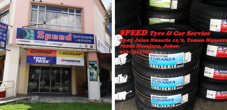 Speed Tyre & Car Service, Gelang Patah