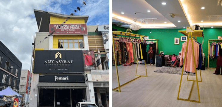 Butik Aisy Asyraf Shah Alam, Seksyen 7