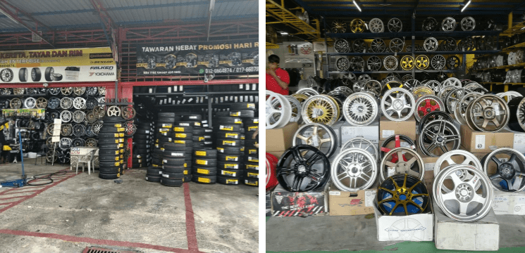 Kedai Tayar Dan Sport Rim Murah, Bandar Uda Utama, Johor Bahru