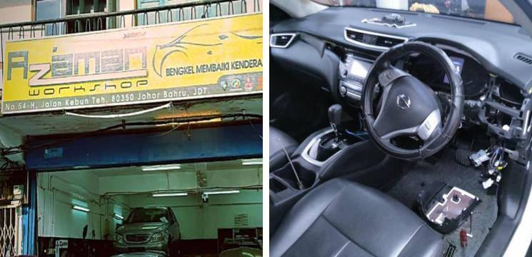 Bengkel Kereta Azaman Workshop Johor Bahru - Pusat Servis, Kedai Aircond & Battery, Taman Abad