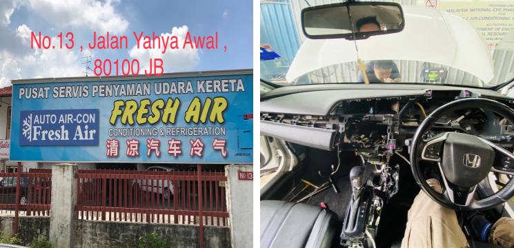 Fresh Air Conditioning & Refrigeration (Car Aircond), Jalan Yahya Awal