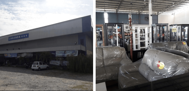 Kedai Pusat Perabot Lagenda, Kampung Simpang Tiga, Parit Buntar