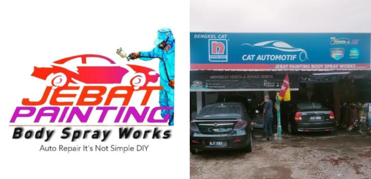 Kedai Cat Kereta Jebat Painting Body Spray Works, Kampung Jalan Kebun, Shah Alam
