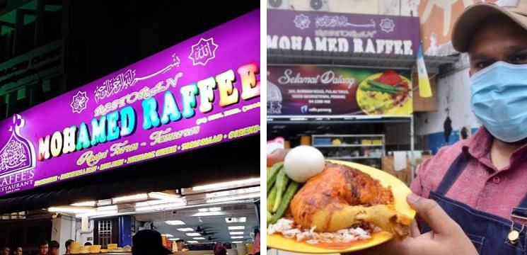 Restoran Mohamed Raffee Nasi Kandar, Jalan Burma