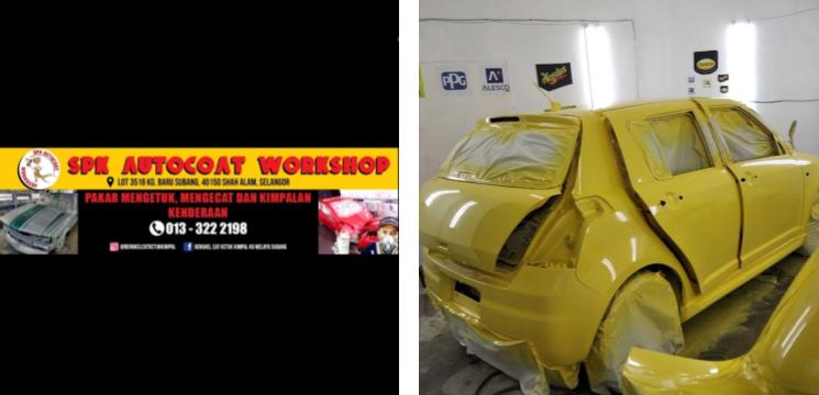 SPK Autocoat Workshop, Kampung Subang Baru