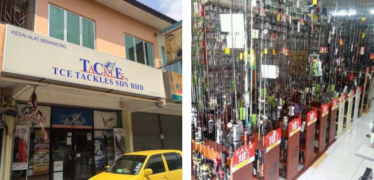 Kedai Pancing TCE Tackles Sdn Bhd, Larkin Indah, Johor Bahru