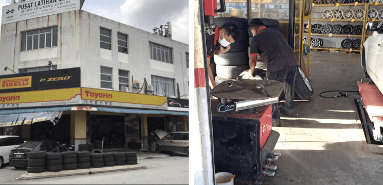 Tayaria - Se7ven Tyre & Car Services, Jalan Kajang Impian