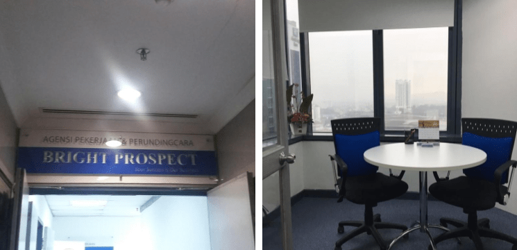 Agensi Pekerjaan Bright Prospect, Public Bank Tower Johor Bahru