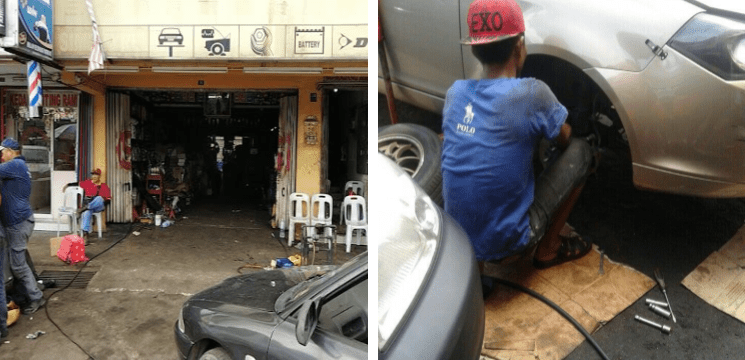 Kedai Tayar dan Servis Kereta De Sheng, Taman Sri Langat, Kajang