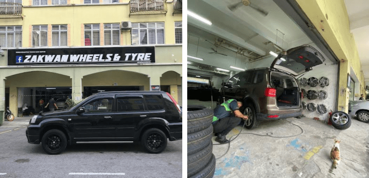 Zakwan Wheels & Tyres, Jalan Tenaga 20