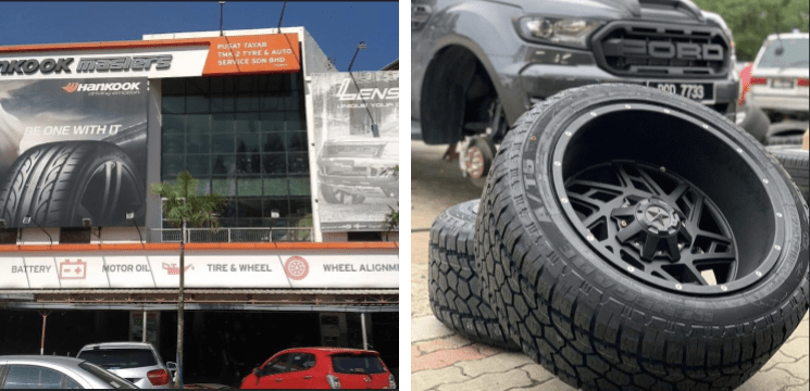 Kedai Tayar TMK II Tyre & Auto Service, Pusat Bandar Rawang