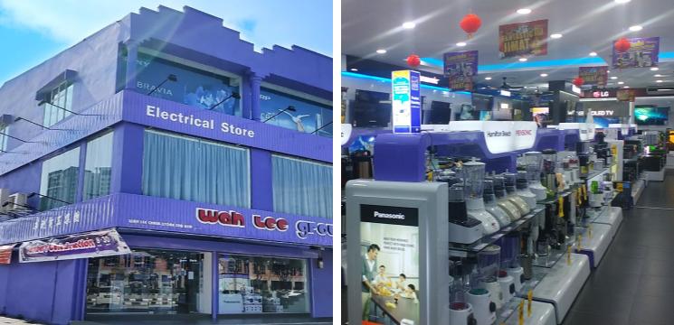 Wah Lee Group Electrical Store, Medan Ipoh