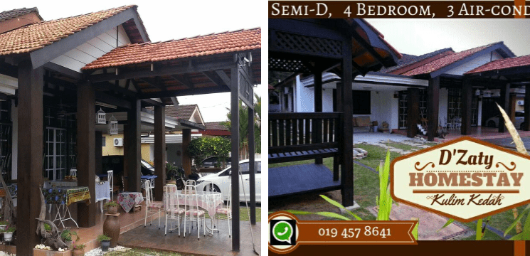 Homestay D'Zaty Kulim, Taman Pegaga