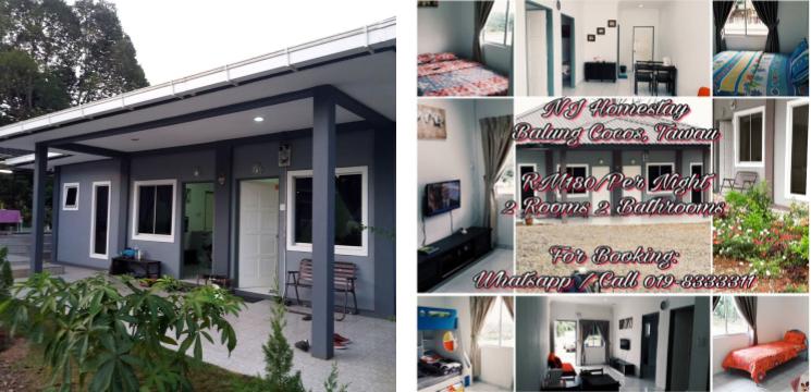 NJ Homestay, Kampung Balung Cocos