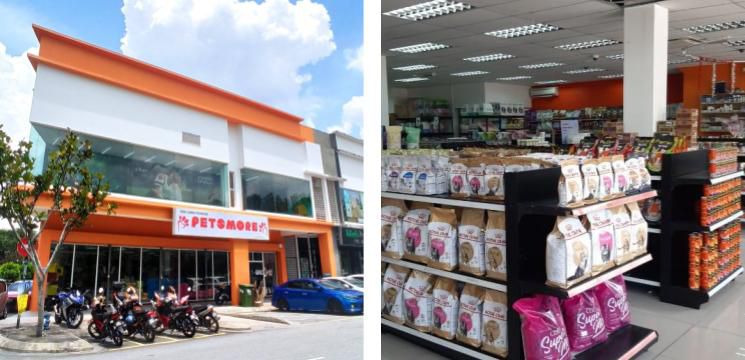 Kedai Kucing Petsmore, Wangsa Melawati