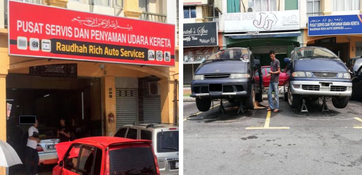 Bengkel Kereta Raudhah Rich Auto Service, Seksyen 23 Shah Alam 