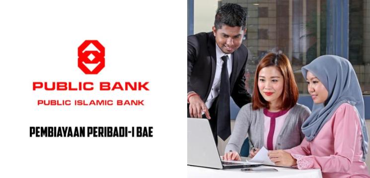 Pinjaman Peribadi Public Bank: Pembiayaan Peribadi-i BAE