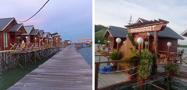 Tempat Makan Best di Semporna: Anjung Warisan Parapat Seafood Restaurant, Kampung Parapat