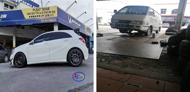 kedai tayar di alor setar