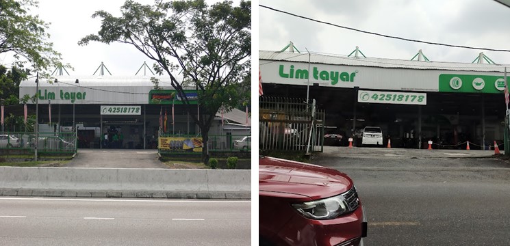 kedai tayar di ampang