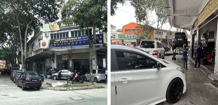 kedai tayar di kepong