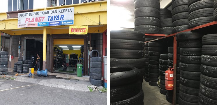 kedai tayar di port klang