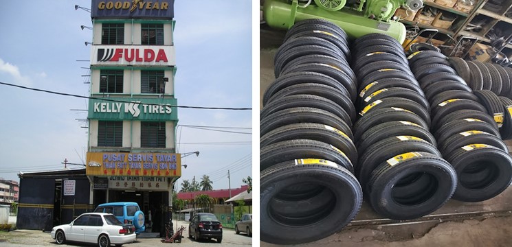 kedai tayar di port klang