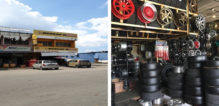 kedai tayar di port klang