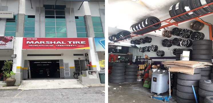 kedai tayar di puchong