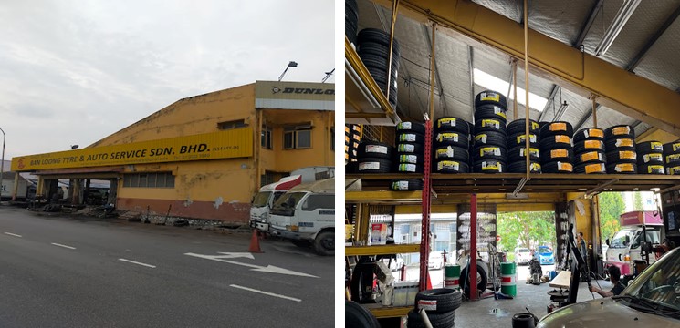 kedai tayar di subang jaya