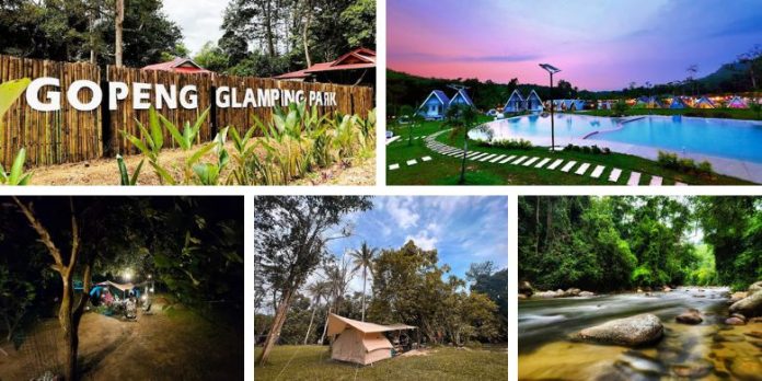 tempat glamping & camping di gopeng