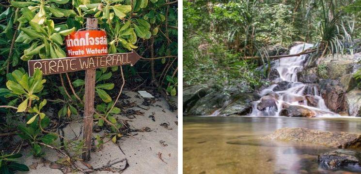 Tempat Menarik Koh Lipe Pirate Waterfall