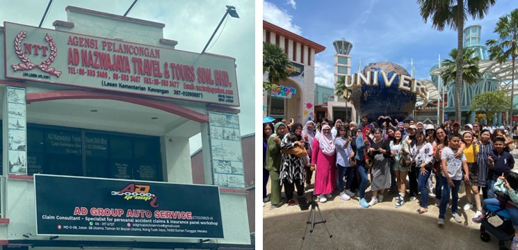 Top 10 Agensi Pelancongan di Melaka Ad Nazwajaya Travel and Tours