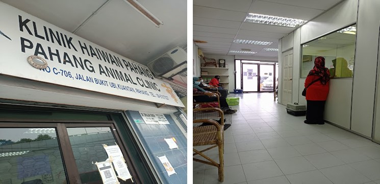 klinik haiwan di kuantan