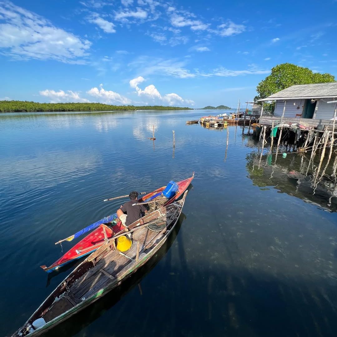 Rumah Tintin Kepala Suku Laut Panglong Berakit