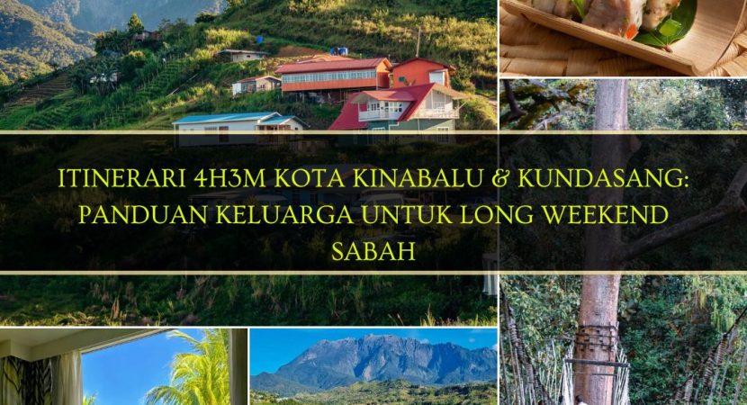 Itinerari 4H3M Kota Kinabalu