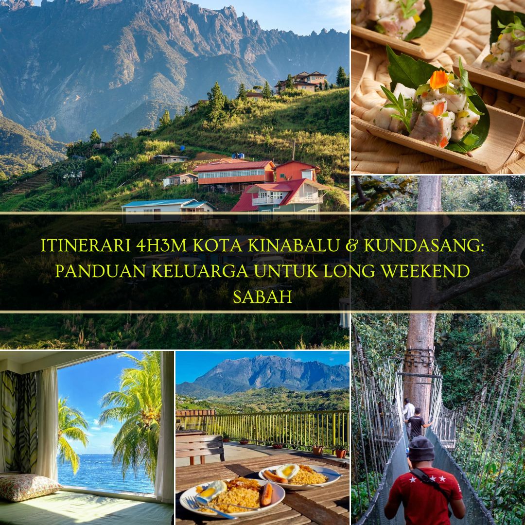 Itinerari 4H3M Kota Kinabalu